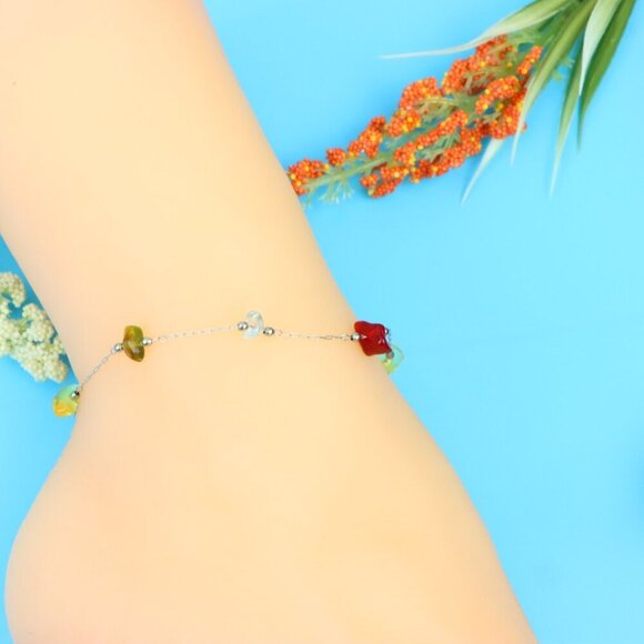 Elegant Handmade Anklet – Perfect for Women & Girls | Ideal Gift Option, DYC1877 - Picture 9 of 9